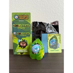 Kaleidos Creative Wooly Bear & Friends Fuzzy Blind Box Figure - Candy Bear